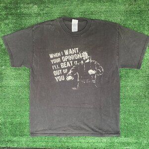 Vintage Y2K Chuck Norris Shirt Funny Humor Ironic Punk Tee